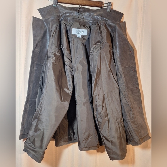 WILSONS LEATHER "Maxima" Dark Brown Leather Jacket - Picture 5 of 8